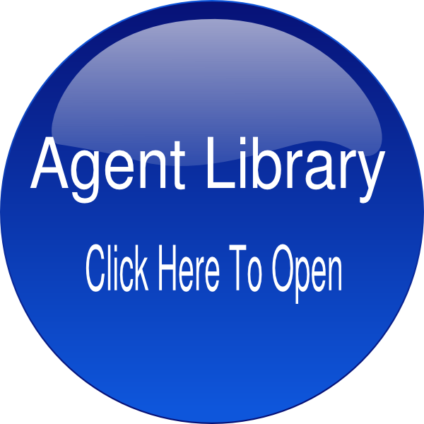 How To Set Use Agent Library Button Svg Vector (600x600), Png Download