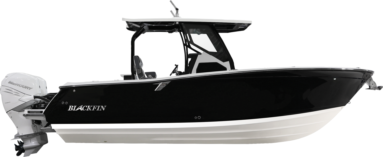 The Latest In Design, Engineering And Materials To - Blackfin Boats (1335x547), Png Download