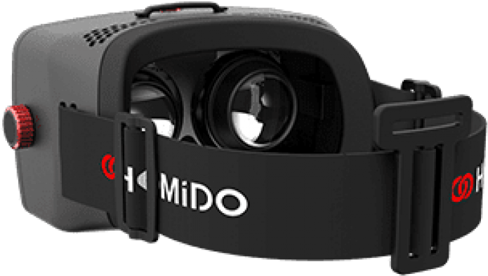 Free Png Download Homido Vr Headset Back View Png Images - Lens (851x563), Png Download