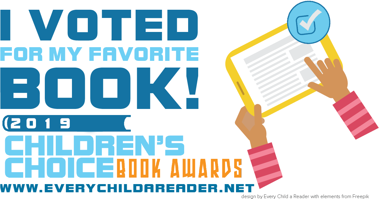 I Voted Badge Teen - Children's Choice Book Awards (1246x677), Png Download