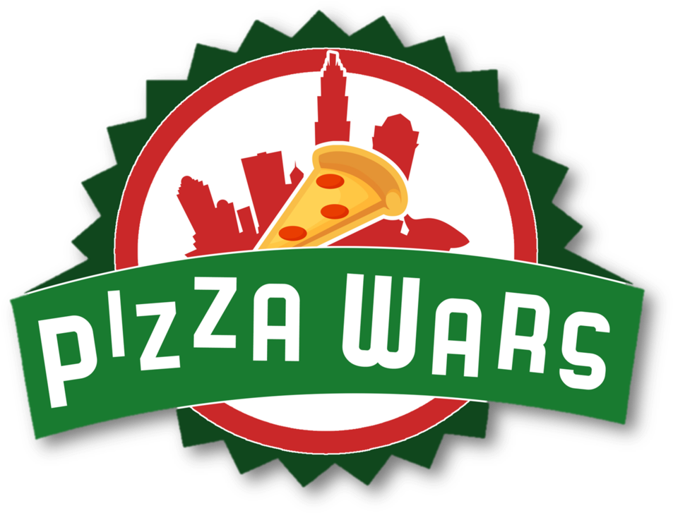 Pizza Wars 2 - Round Monogram (1000x782), Png Download