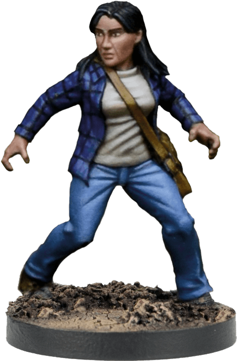 The Walking Dead All Out War Lori Booster Lori - Walking Dead All Out War Lori Booster (709x709), Png Download