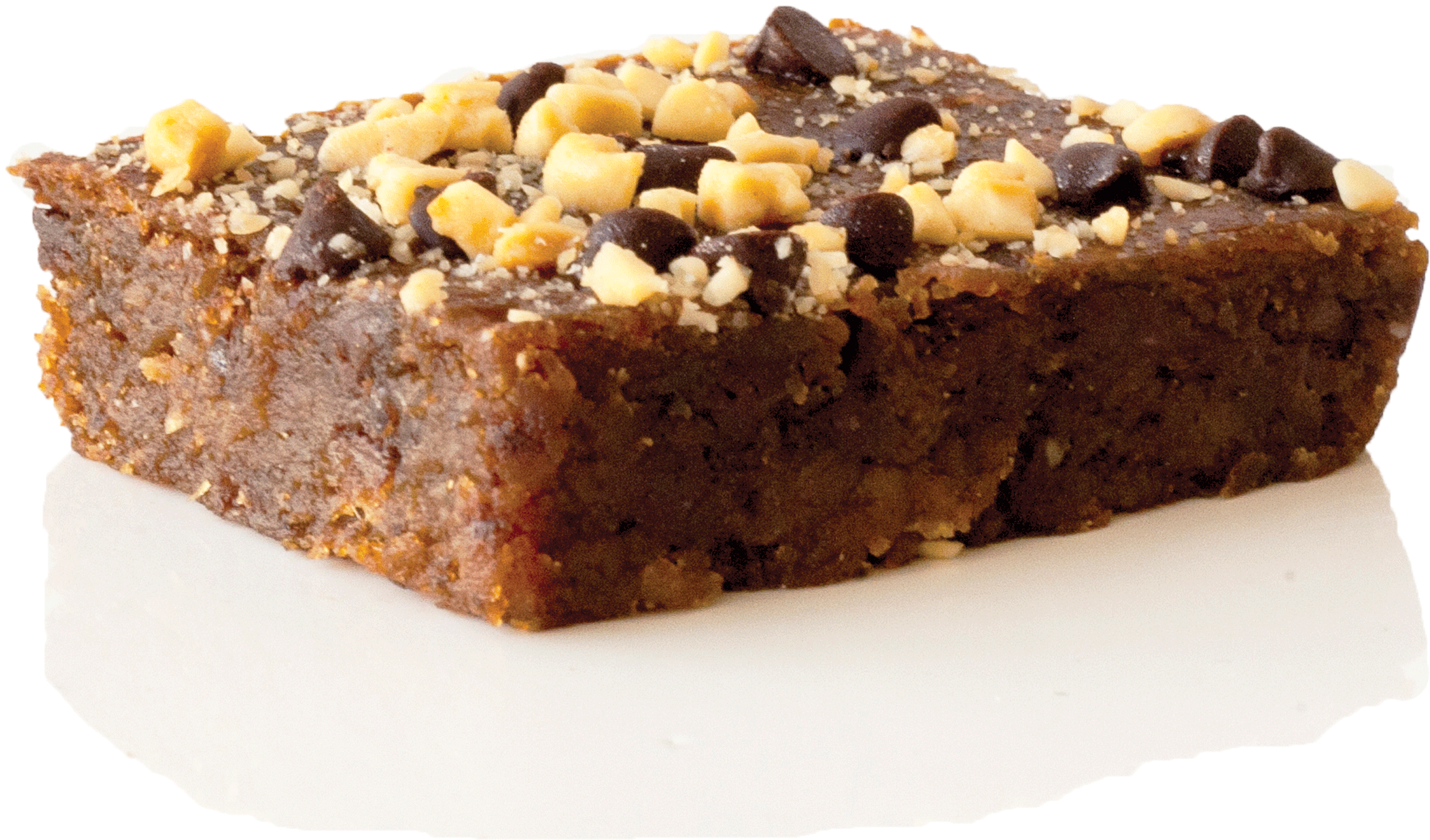 Peanut Butter Blondie- Made Of Healthy Ingredients - Chocolate Brownie (2662x2257), Png Download