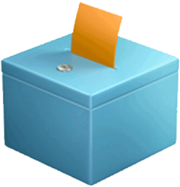Election Officials Need Timely Information About Data - Ballot Box Emoji Png (911x911), Png Download
