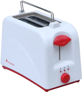 Hanabishi Pop Up Toaster 2 Bread Auto Shut Off Hpop - Toaster (600x600), Png Download