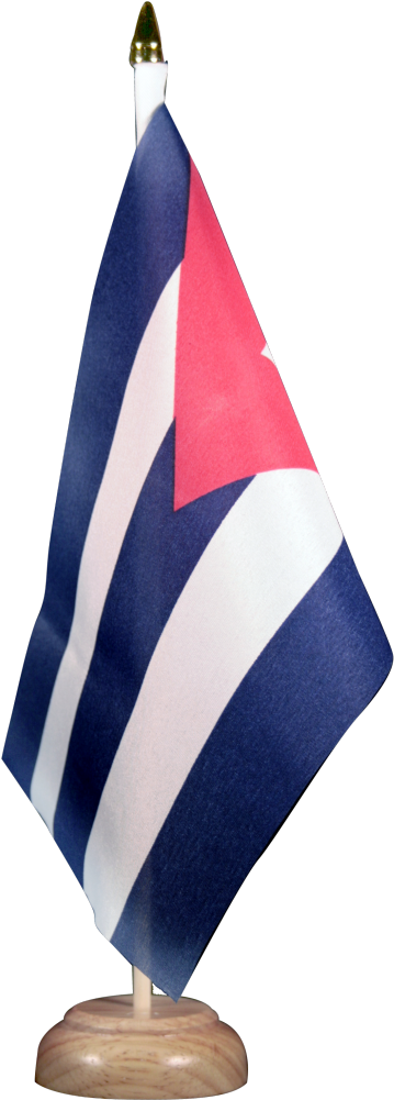 Cuba Table Flag - Flag (1500x1176), Png Download