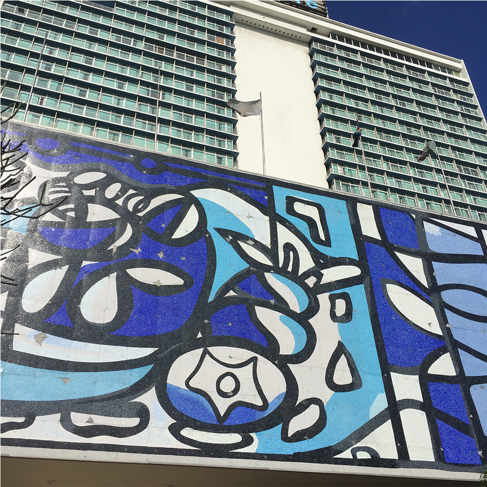 Cuba0615-8 - Cuban Murals Hotel (1600x1000), Png Download