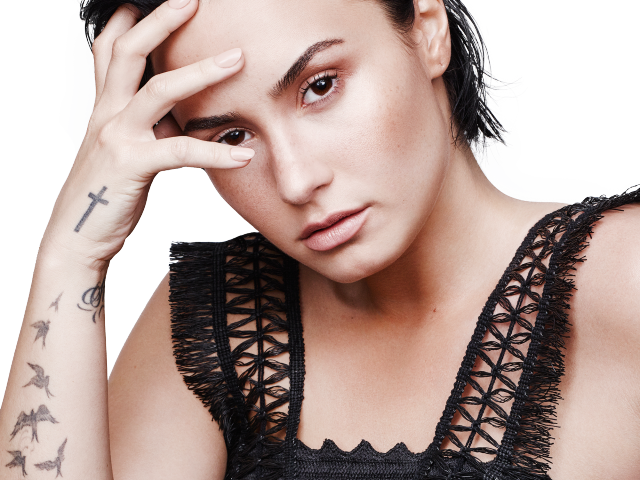 Demi Lovato Clipart Lovato Cosmopolitan - Demi Lovato Heroin (640x480), Png Download