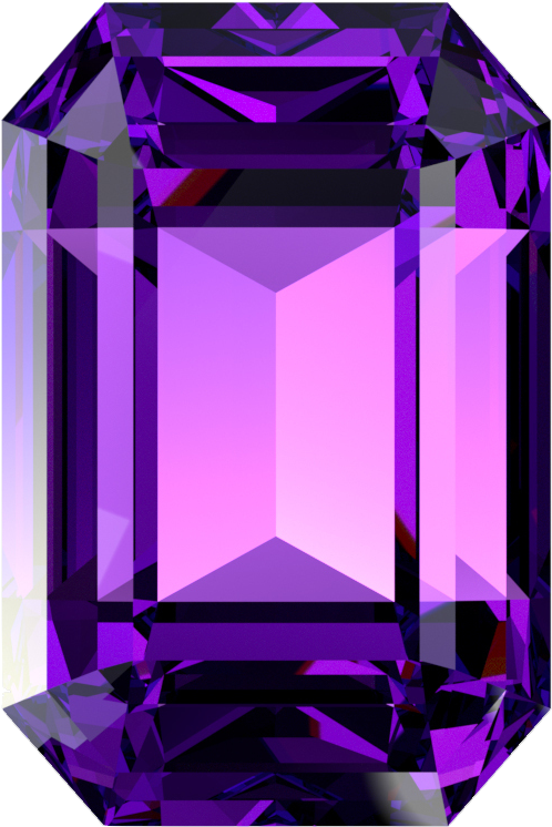 Dark Purple Amethyst - Dark Purple Diamond Png (541x759), Png Download