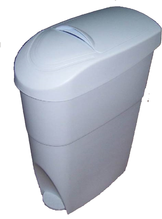 Large Sanitary Trash Bin Pfsjp-370 - Plastic (900x900), Png Download