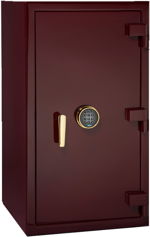 Amethyst In Burgundy With Brass - Home Door (800x800), Png Download