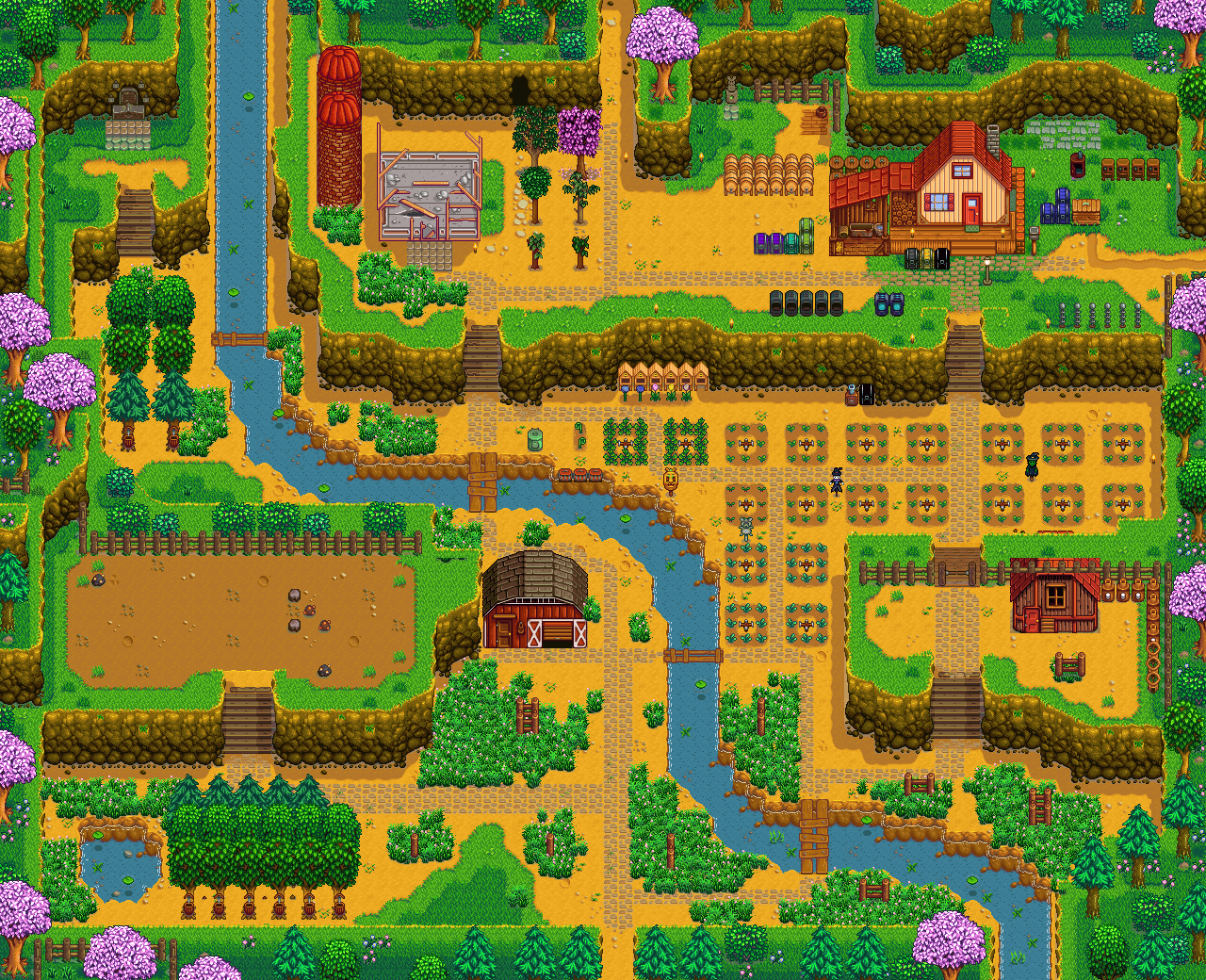 Stardew Valley On Steam - Stardew Valley Hilltop Farm (1280x1040), Png Download