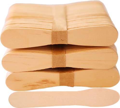 Biodegradablewooden Popsicle Sticks Ice Cream Taster - Plywood (750x750), Png Download