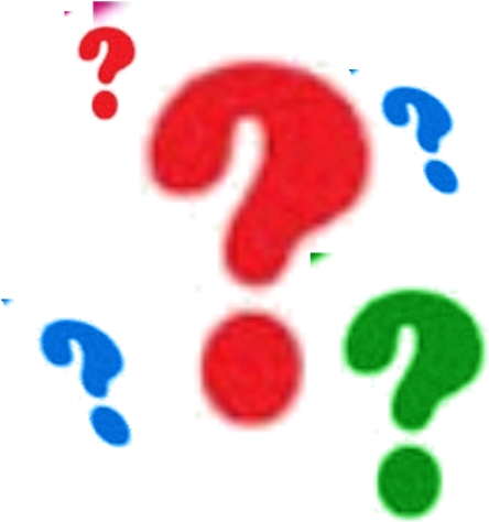 Several Multi Colored Question Marks - Number (800x530), Png Download