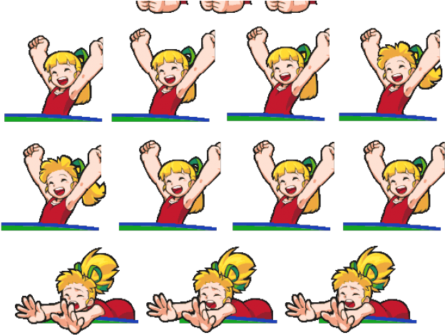 Megaman Clipart Sprite - Mega Man 11 Sprite Sheet (640x480), Png Download
