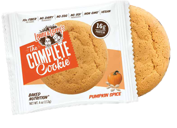 Lenny And Larry's Pumpkin Spice Complete Cookie - Peanut Butter Cookie (1111x736), Png Download