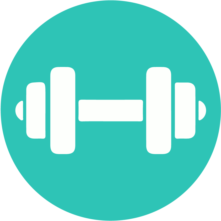 Dumbell Icon-03 - Dumbbell (1000x1016), Png Download