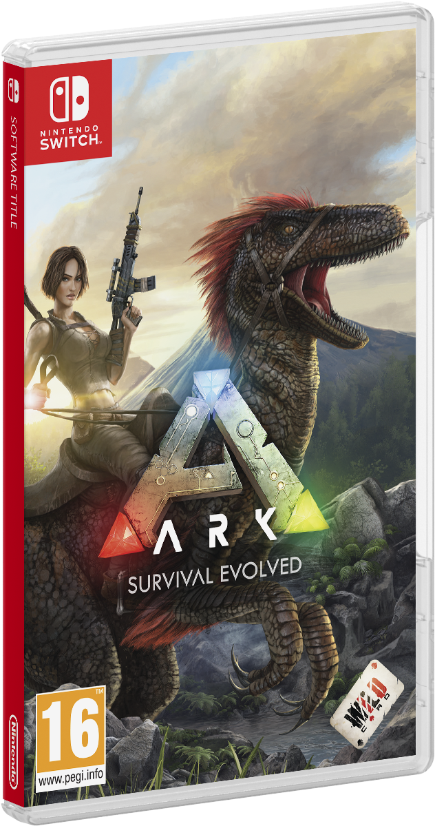 Image Title - Ark Survival Evolved Nintendo Switch Walmart (1600x1600), Png Download