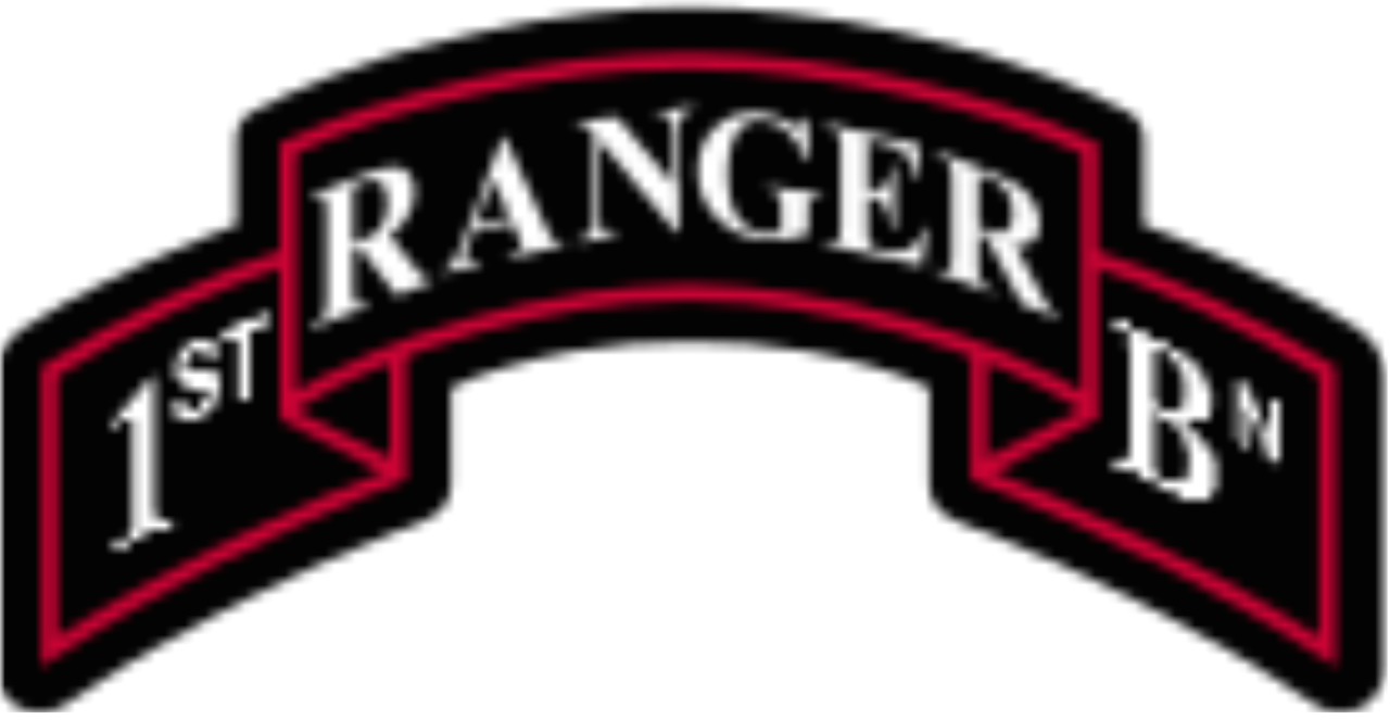 1 Ranger Battalion Shoulder Sleeve Insignia - 75th Ranger Regiment Logo (1280x663), Png Download