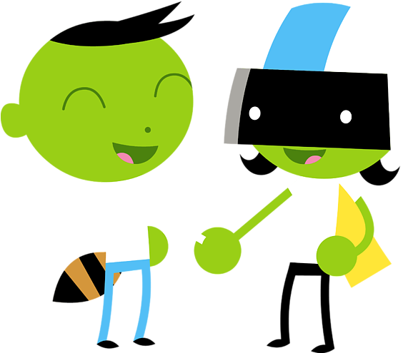 Bleed Area May Not Be Visible - Pbs Kids Handshake (600x532), Png Download