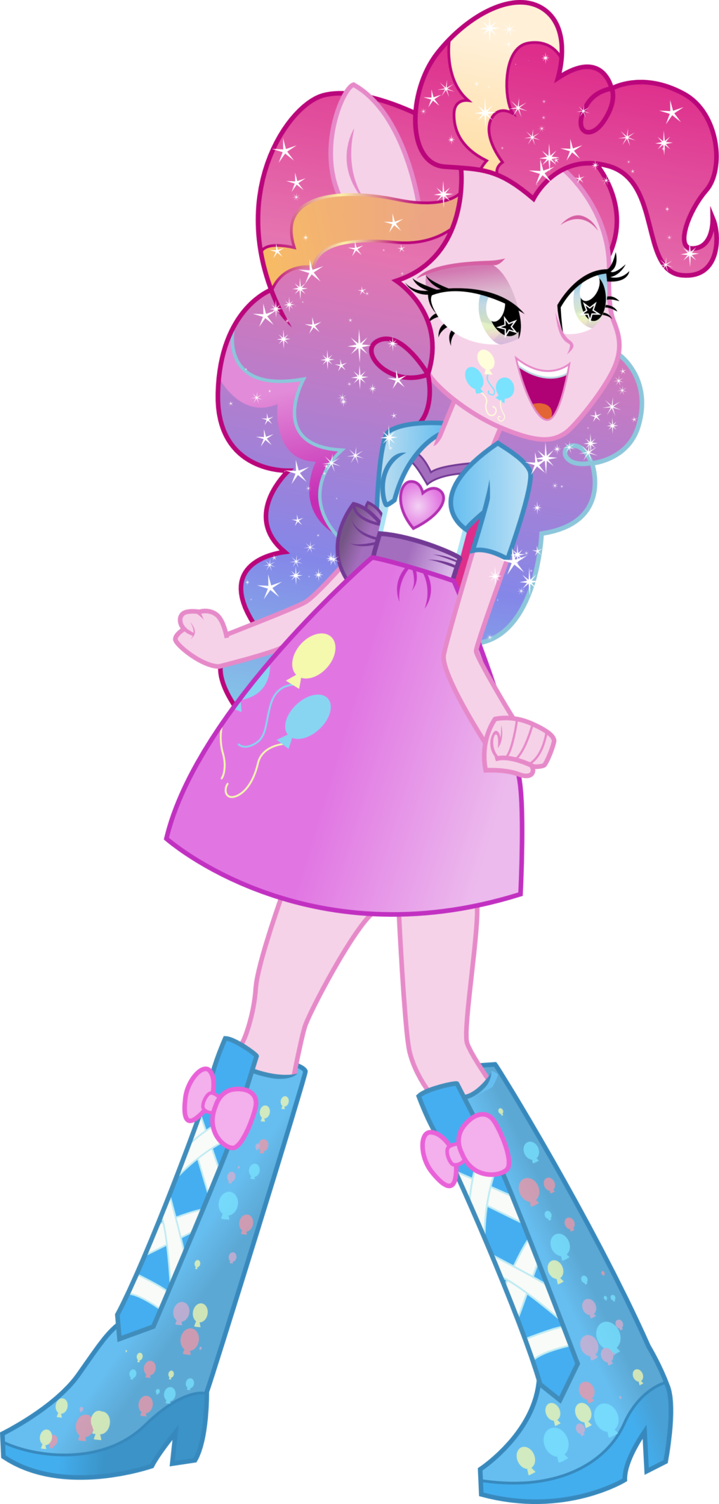Save Print Pictures Equestria Girl Pinkie Pie - Equestria Girls Rainbow Rocks Pinkie Pie (1024x2142), Png Download