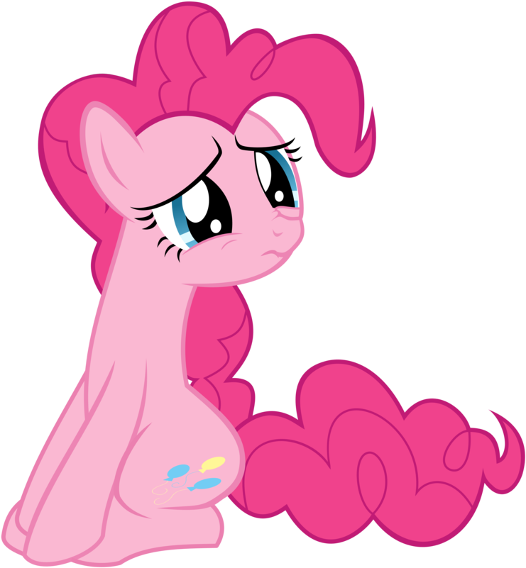 Pinkie - Mlp Sad Pinkie Pie (894x894), Png Download