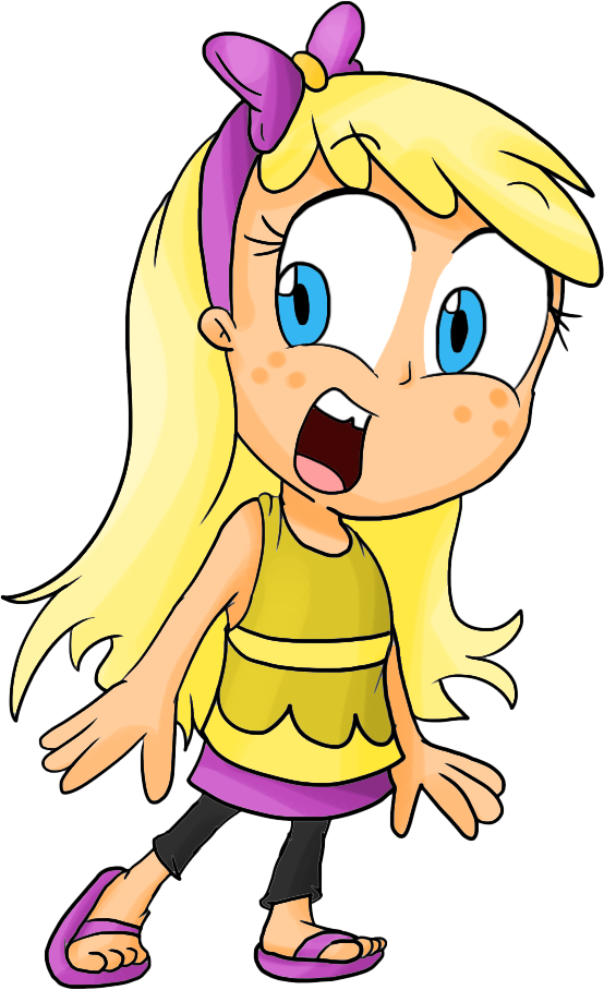 Chainsaw Clipart Pinkie Pie - Fairly Oddparents Chloe Anime (554x908), Png Download