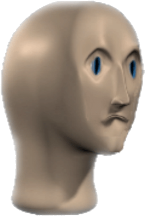 Surreal Meme Man Png (493x720), Png Download
