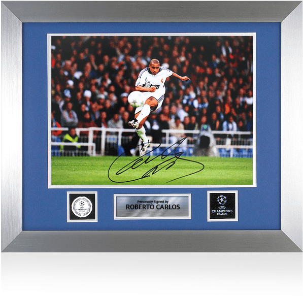 Roberto Carlos Official Uefa Champions League Signed - Uefa Champions League (700x700), Png Download