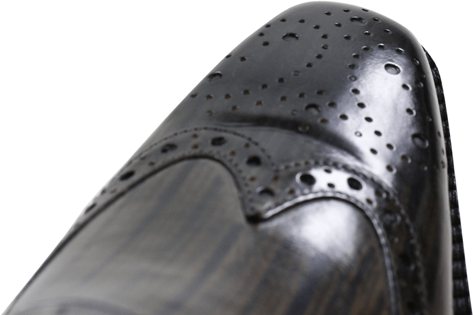 Monks Nicolas 2 Grey Shade & Lines Black - Leather (1024x1024), Png Download