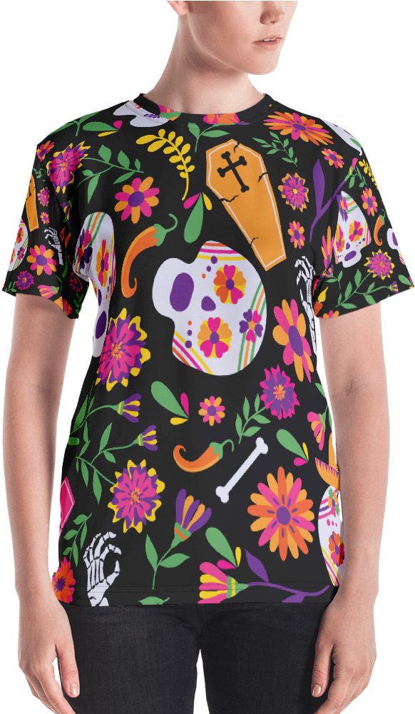 Dia De Los Muertos - Shirt (1000x1000), Png Download