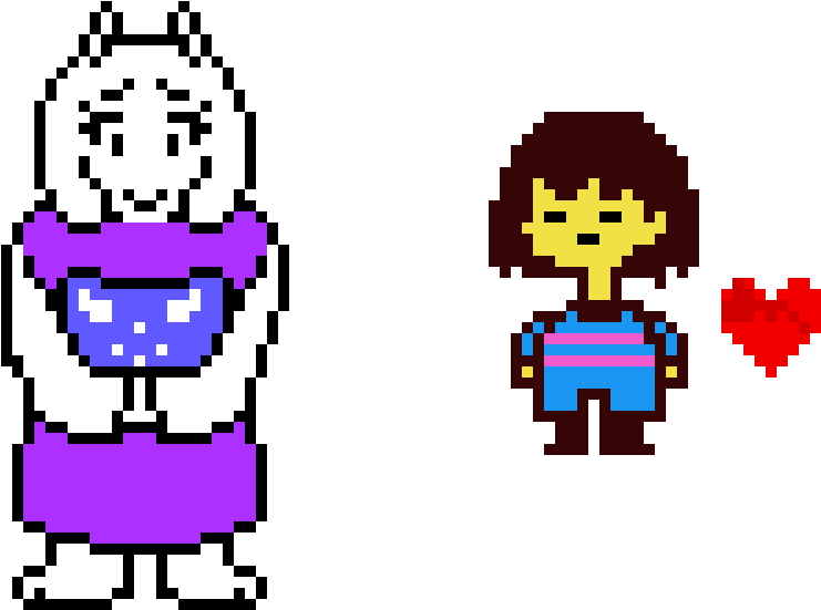 Ruins - Undertale Toriel Pixel Art (1000x710), Png Download