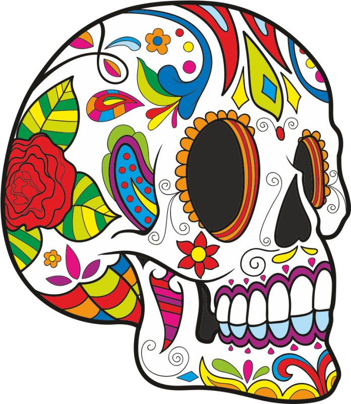 Rb Dia De Los Muertos Byoc - Sugar Skull Profile (800x800), Png Download
