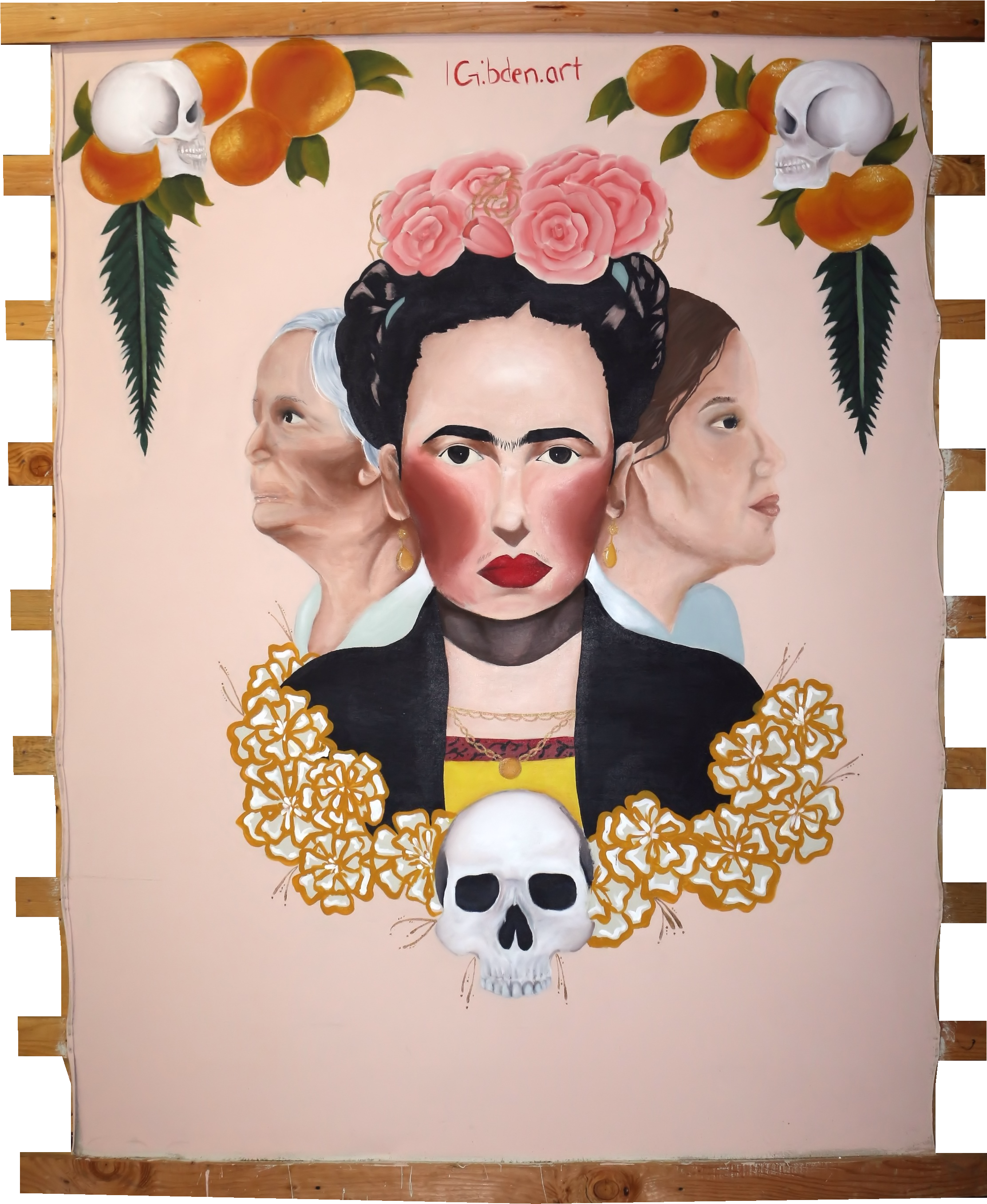 Frida De Los Muertos - Craft (2272x2729), Png Download