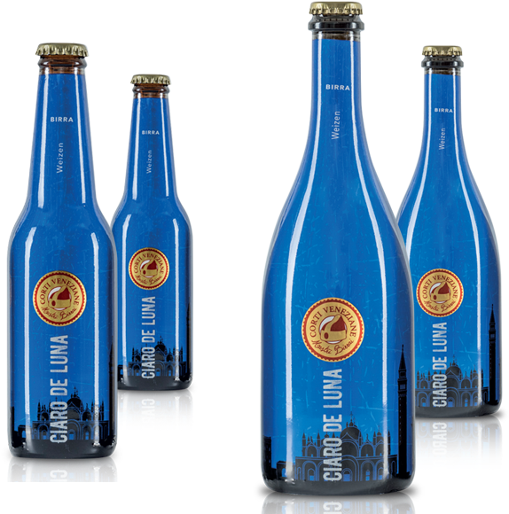 Ciaro De Luna - Glass Bottle (638x612), Png Download