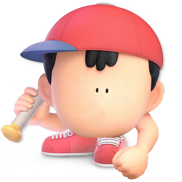 Ness Ssbu - Ness Smash Bros Ultimate (600x600), Png Download