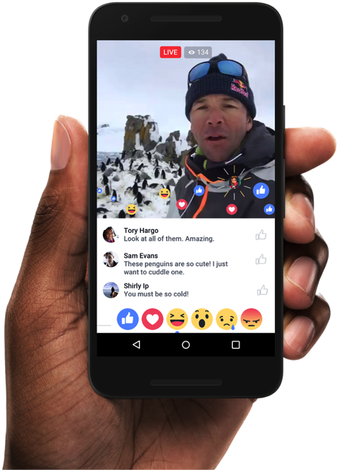 Facebook Live - Facebook Live Event (975x683), Png Download