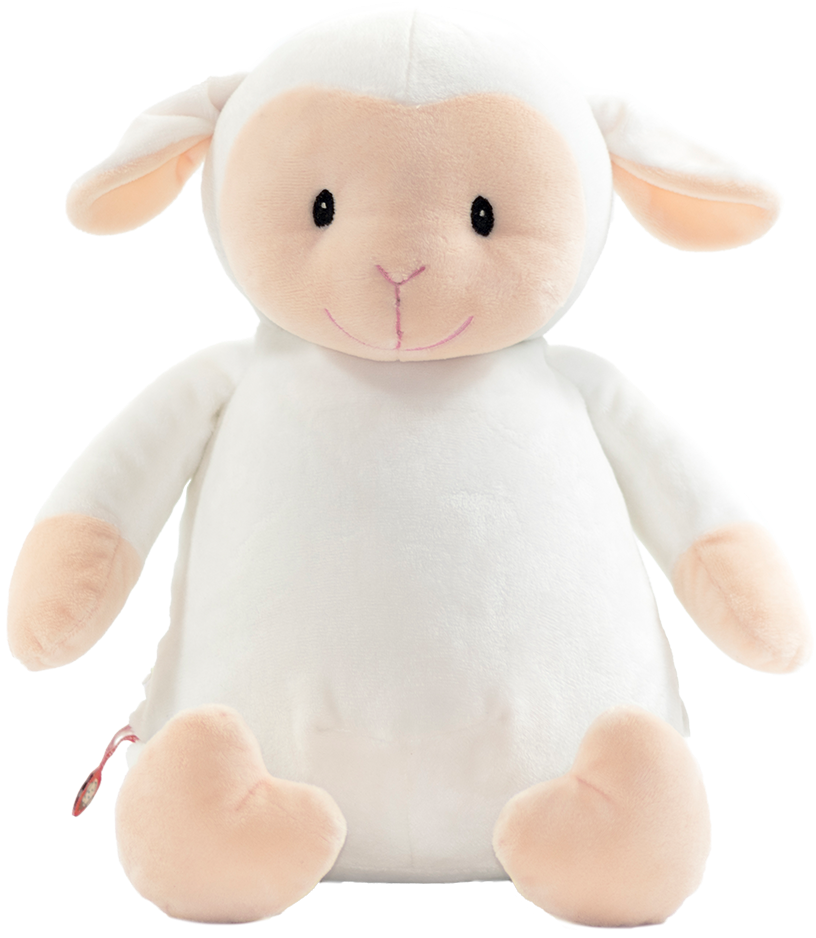 Lovebee The Lamb - Stuffed Toy (900x1200), Png Download