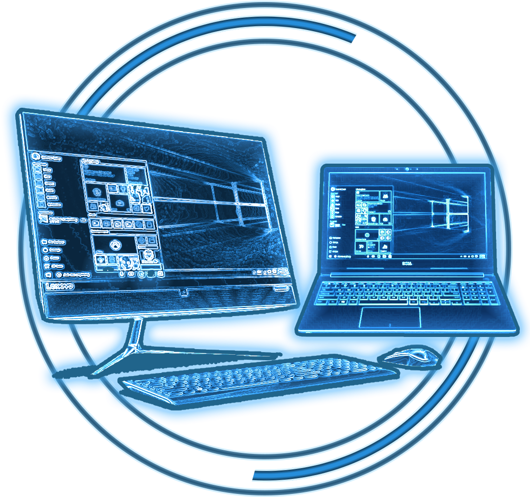 Home - Computers - Computer Monitor (1044x1026), Png Download