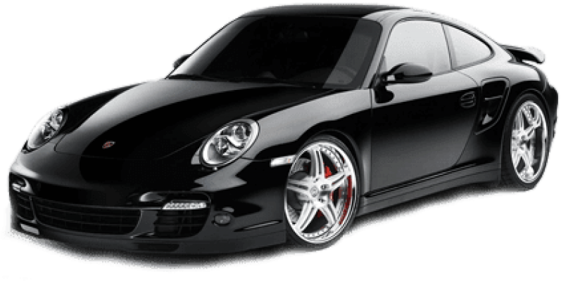 Download Black Porsche Png Images Background - Hre Wheels Classic 305 (850x410), Png Download