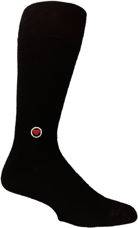 Men's Black Socks - Sock (900x1337), Png Download