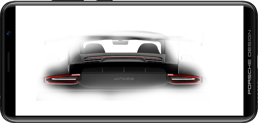 Porsche Design Huawei Mate Rs Showing Its Dual Sls - Audi Le Mans Quattro (832x397), Png Download