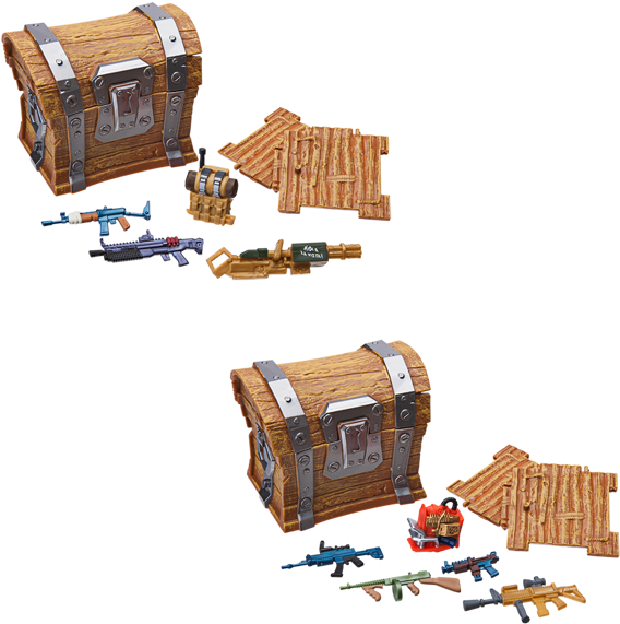 1 Of - Jazwares Fortnite Loot Chest (600x600), Png Download