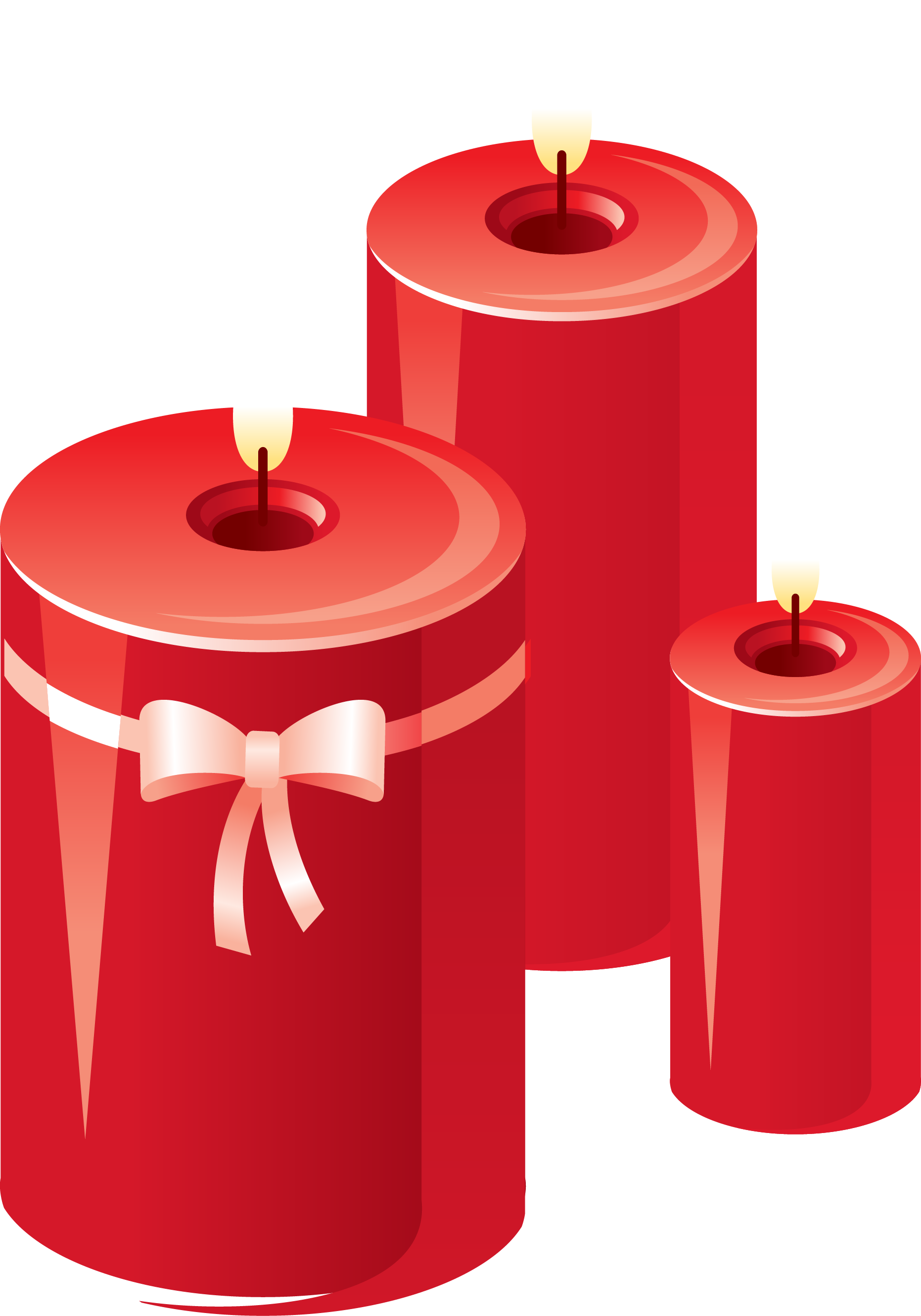 Thanksgiving Banner Png - Candles (1862x2661), Png Download