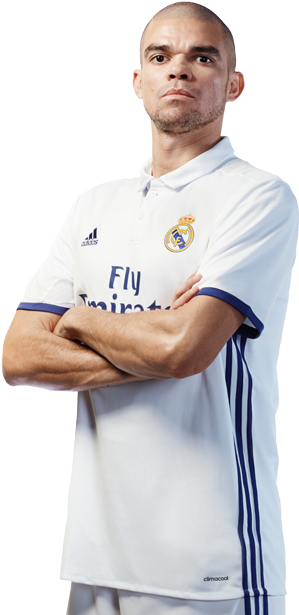 Pepe - 2016/2017 - Pepe Real Madrid Png (550x650), Png Download