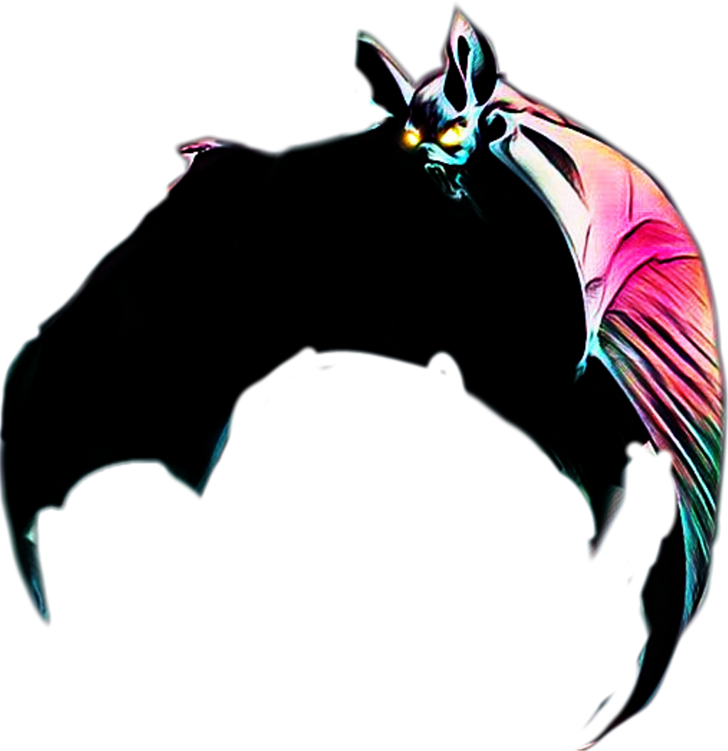 Bat Sticker - Illustration (1024x1056), Png Download