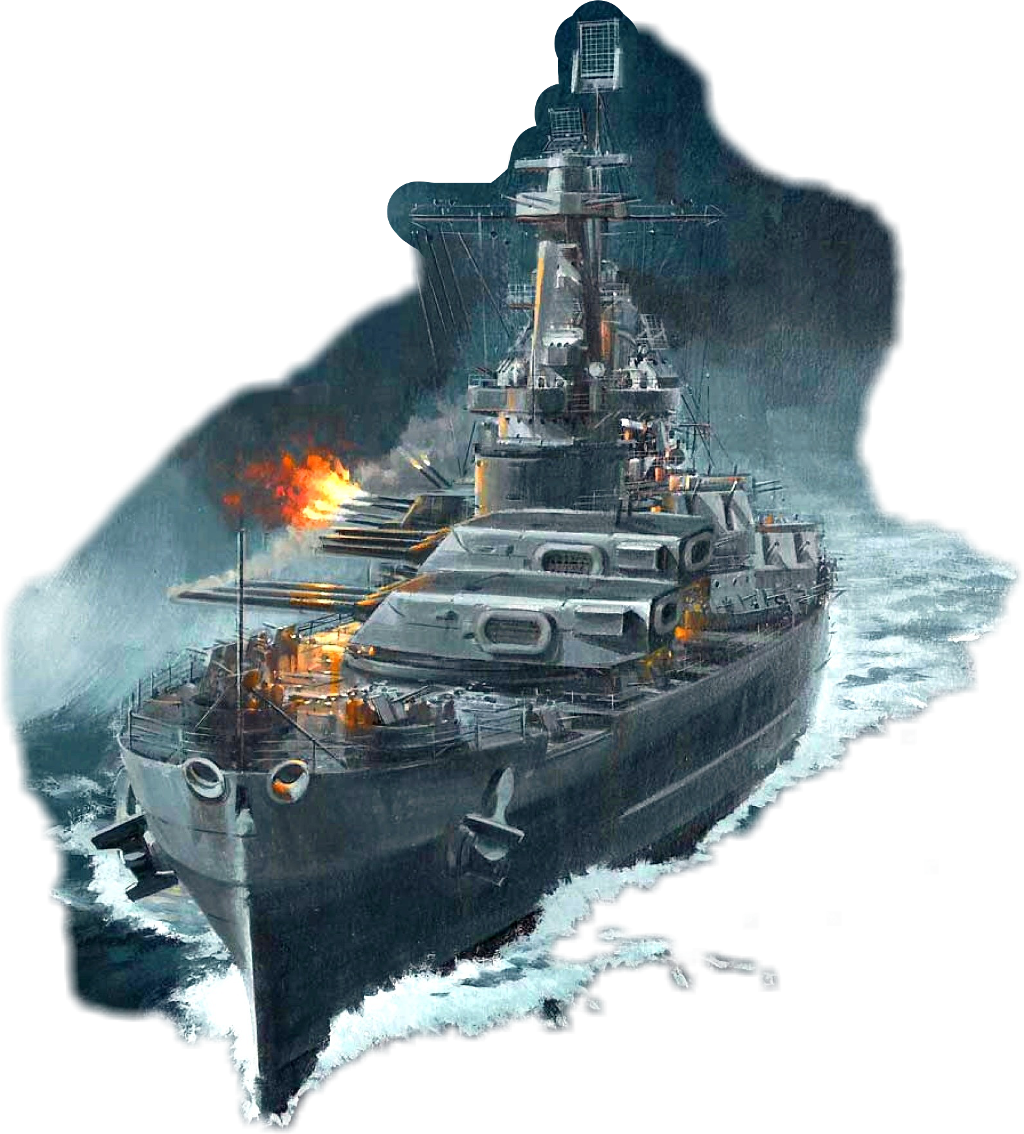 Uss North Carolina Art (1024x1134), Png Download