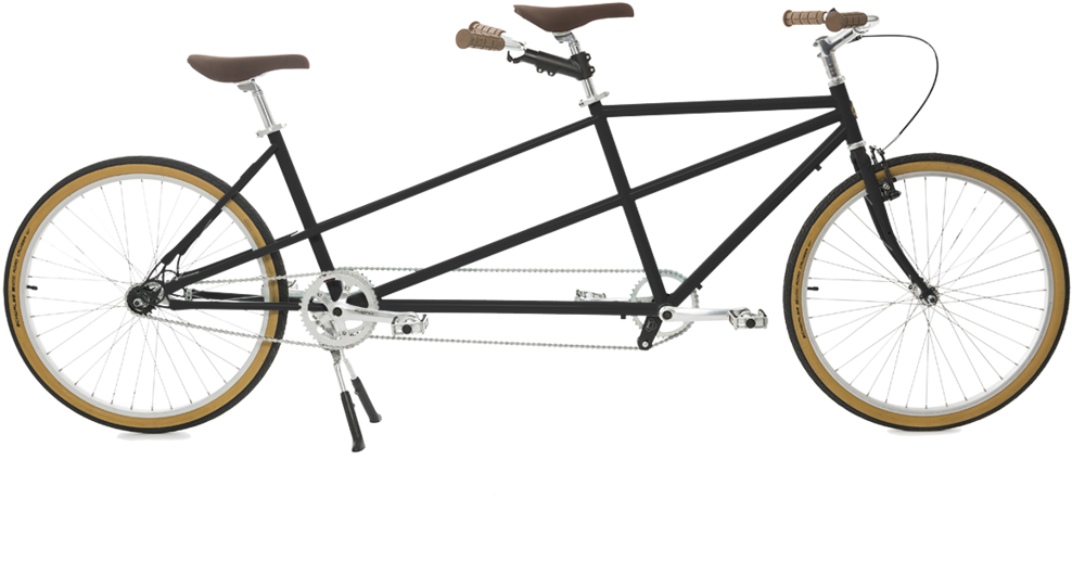 The Ditto Tandem Valentine's Special - 2 Seat Bicycle (1024x683), Png Download