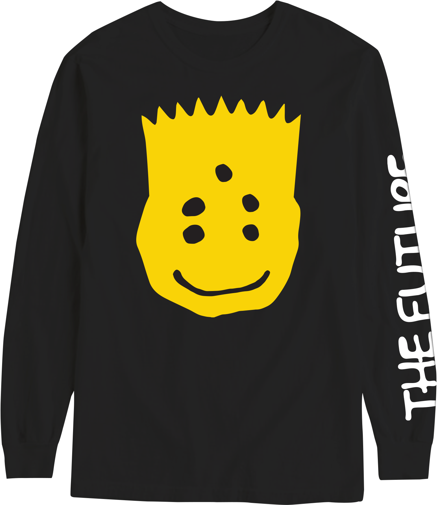 Springfield Flee Market "bart" - Long-sleeved T-shirt (1800x1800), Png Download