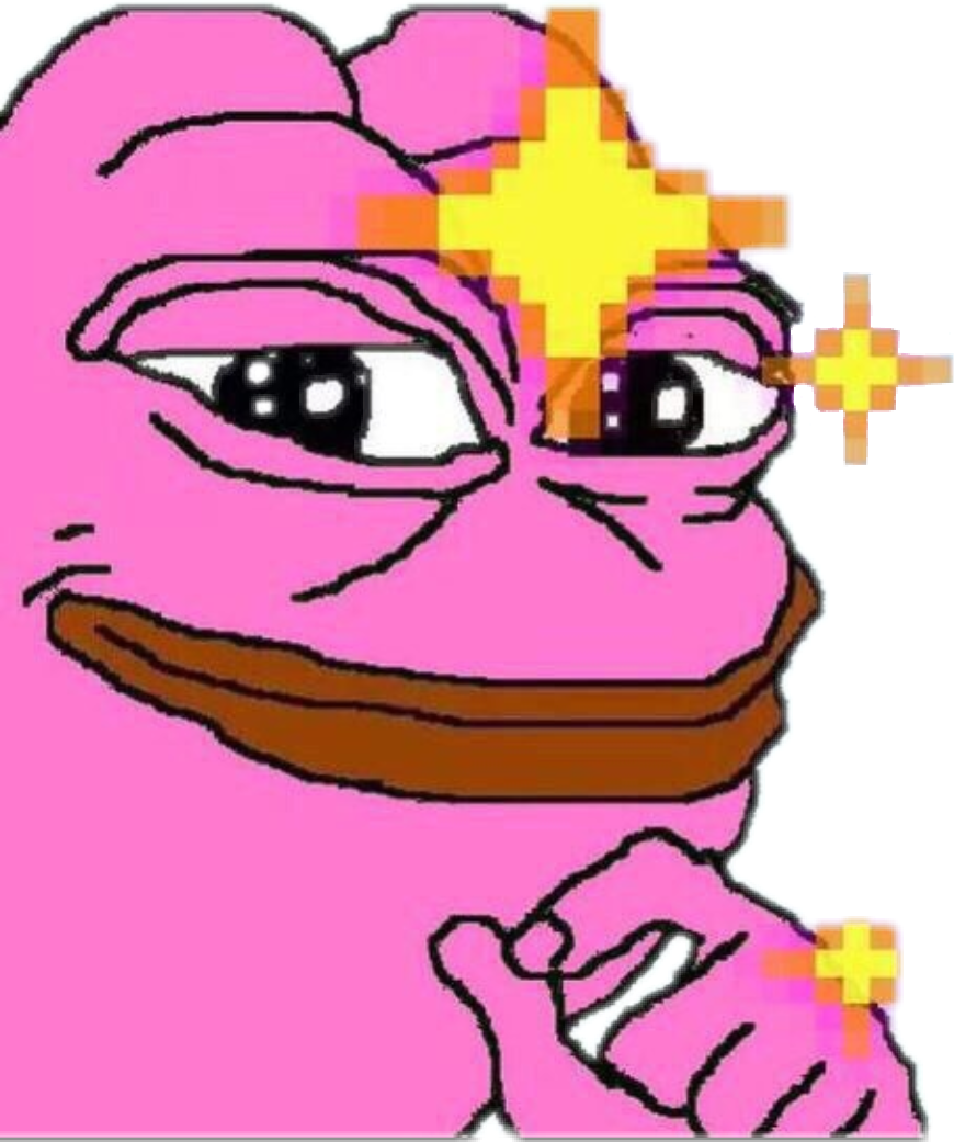 Pepe Pinkpepe Пепе Розоваяпепе Лягушка Лягушкапепе - Pepe Shrek Png (870x1041), Png Download